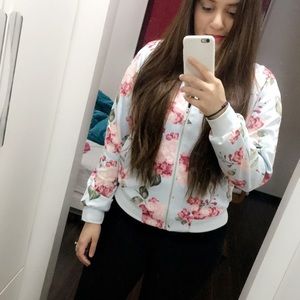 Forever 21 Girly Bomber Jacket